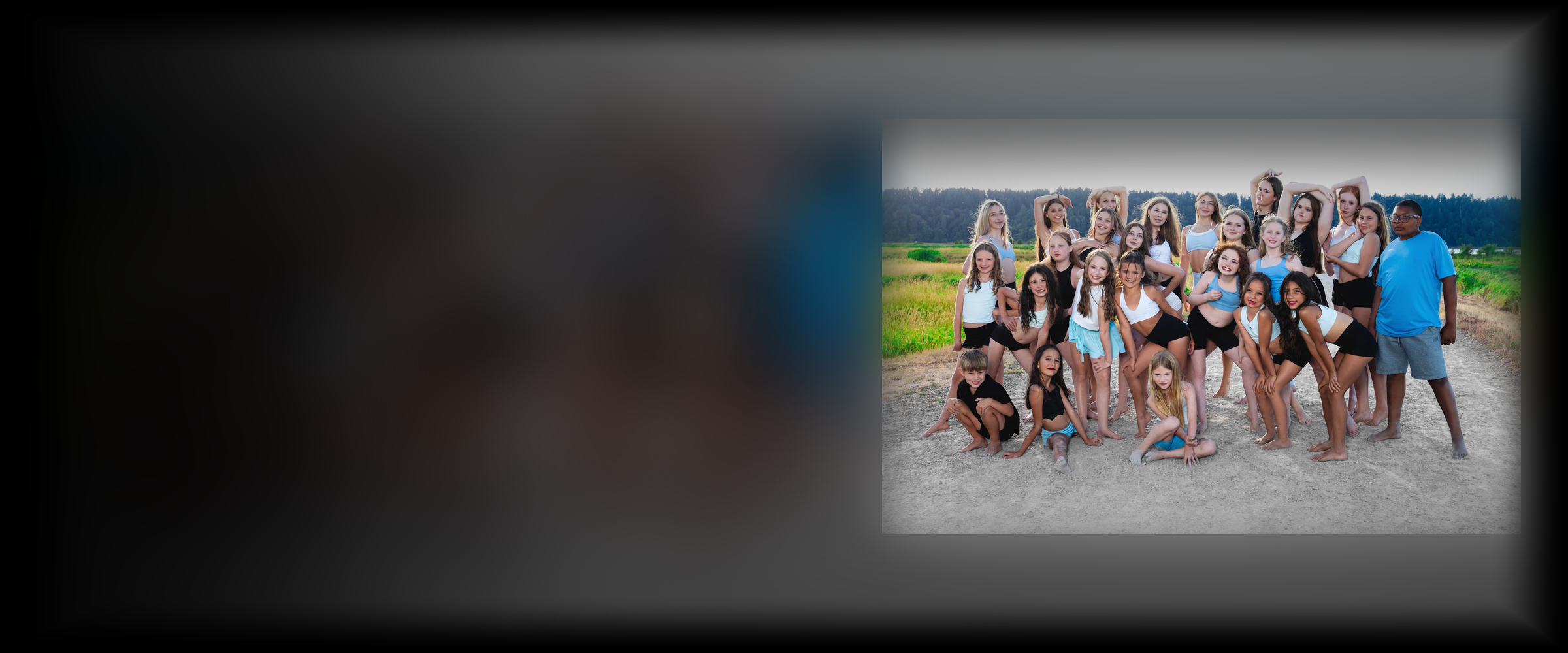 The whole Elite Dance Company studio family